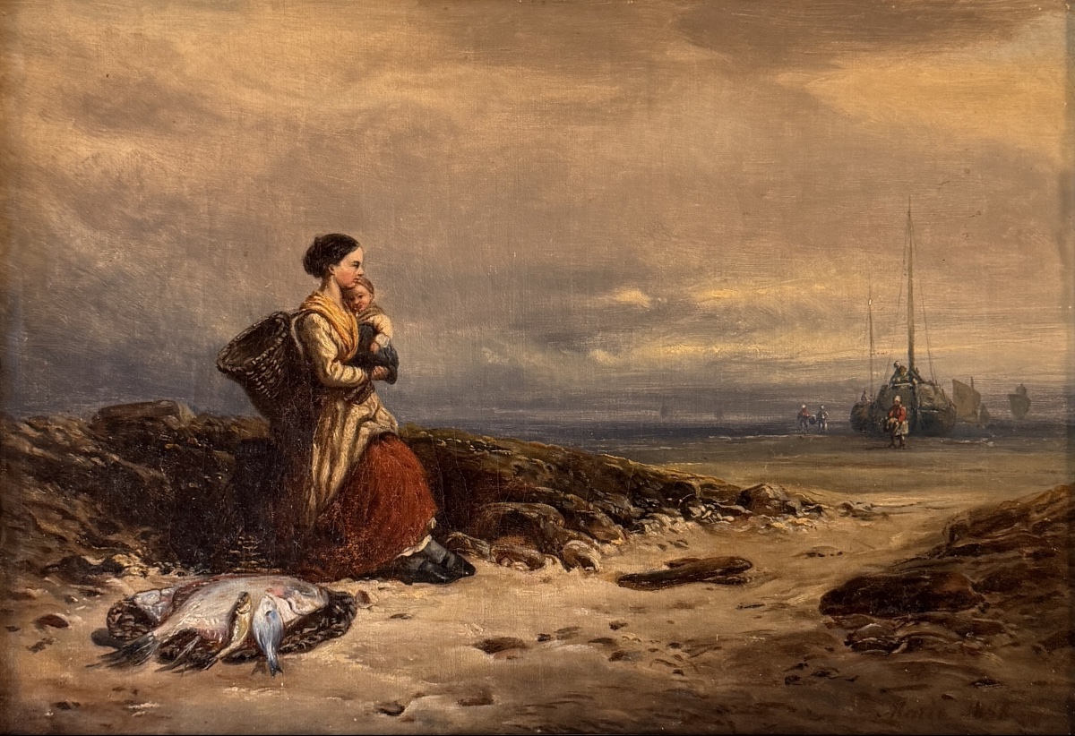 Return From A Fishing Trip, After Friedrich Fritz Hildebrandt-photo-2