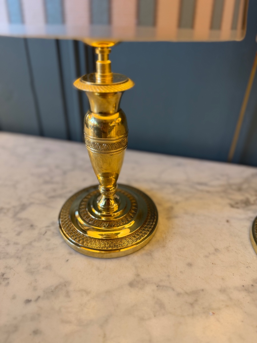 Paire de lampes de table sans fil, Hauteur 32 cm-photo-2