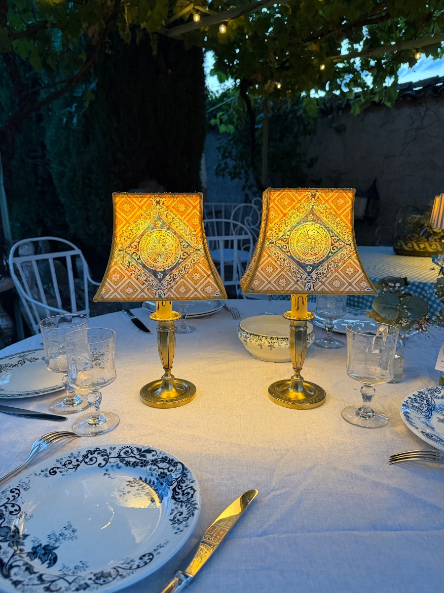 Paire de lampes de table sans fil, Hauteur 35,5 cm-photo-3