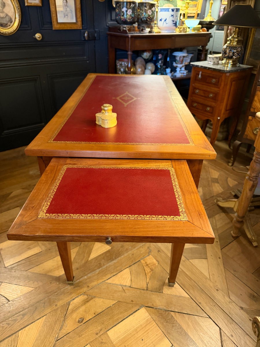 Bureau plat de style Louis XVI-photo-1