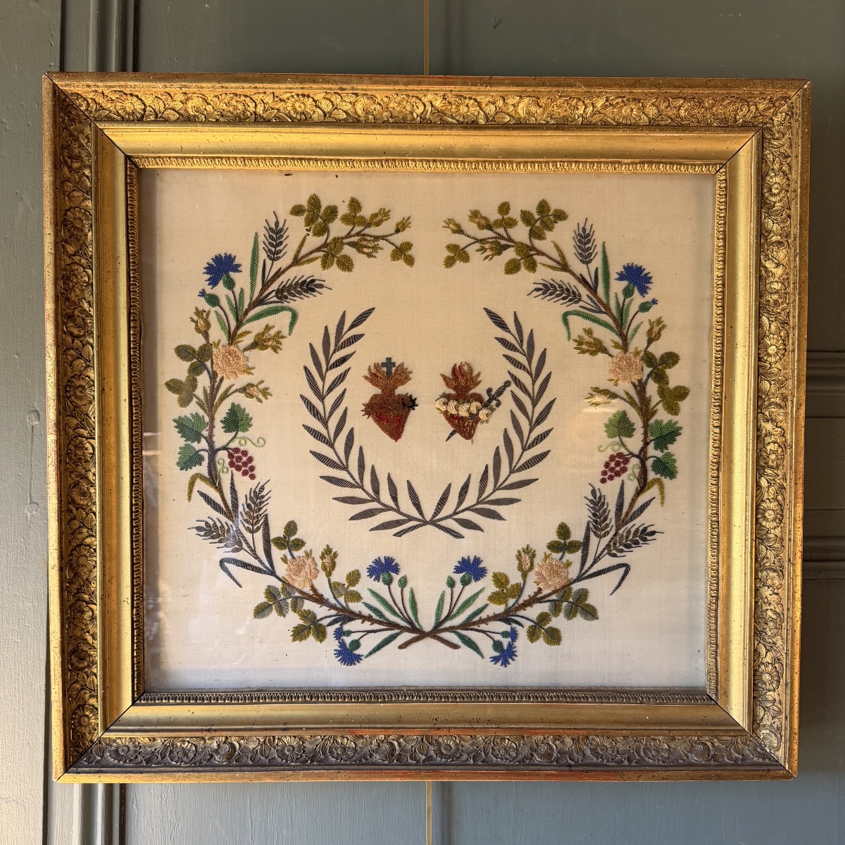 Embroidery At The Sacred Hearts 