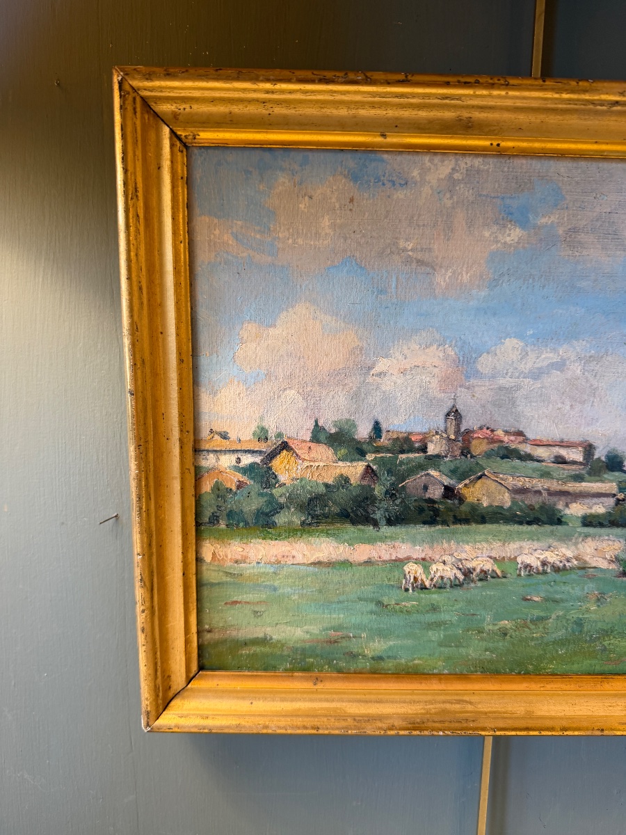 Country Landscape By Gaston Ploquin-photo-2