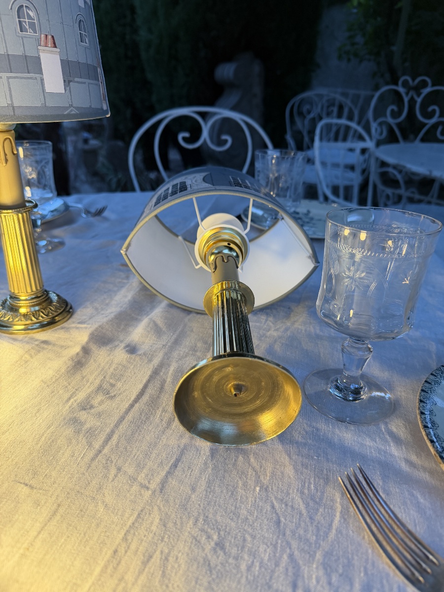 Paire de lampes sans fil, Hauteur 33 cm-photo-5