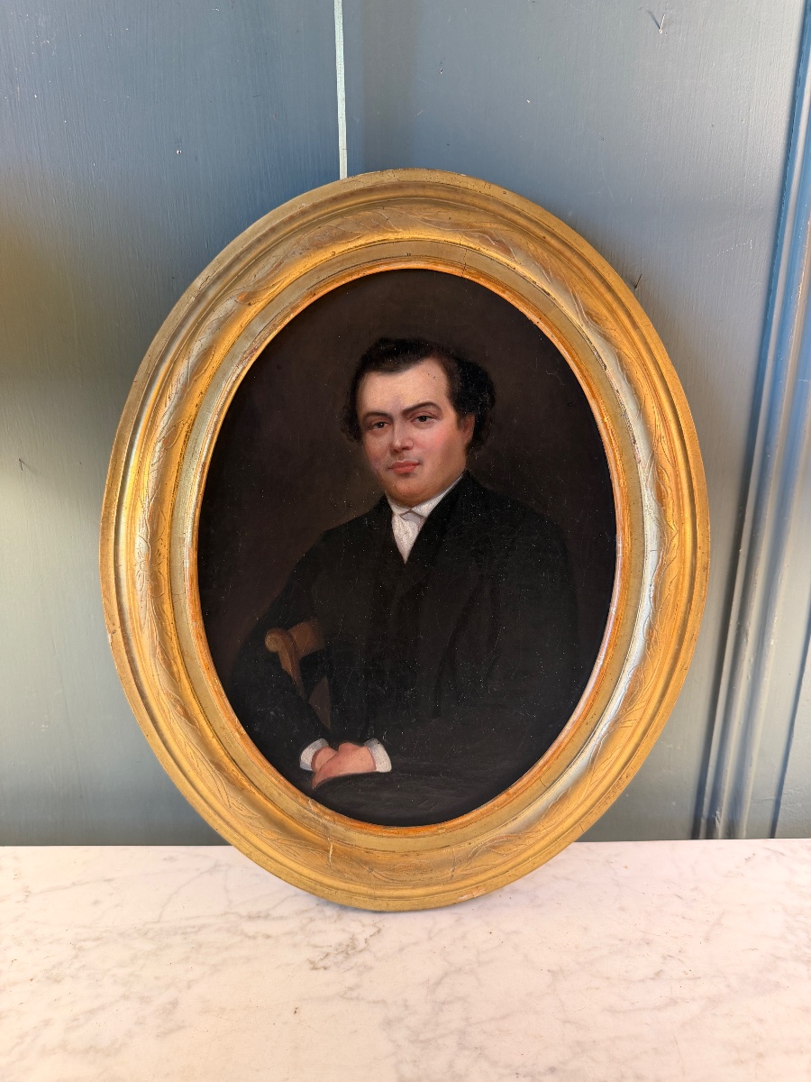Portrait Of An Elegant Man From The 19th Century-photo-4