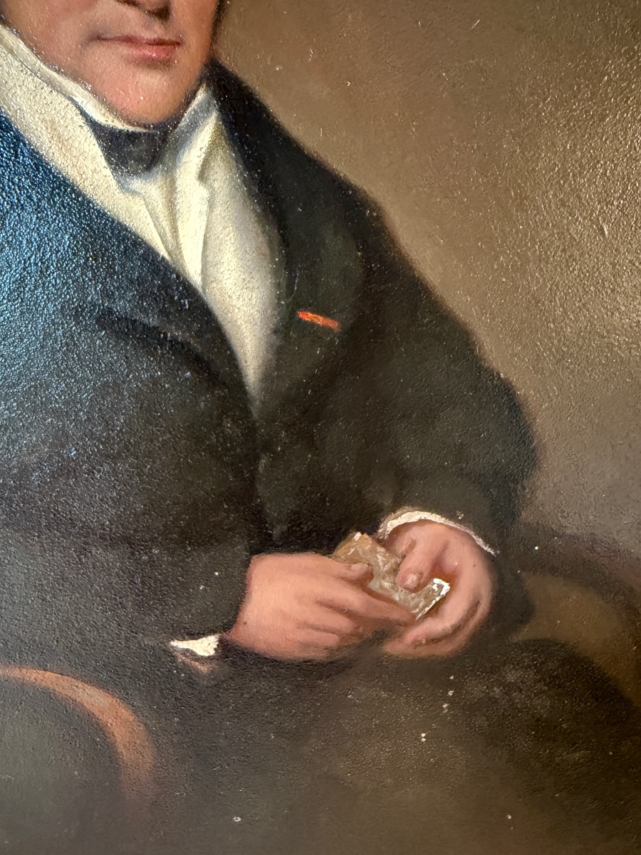 Portrait d'un bourgeois XIXème-photo-3