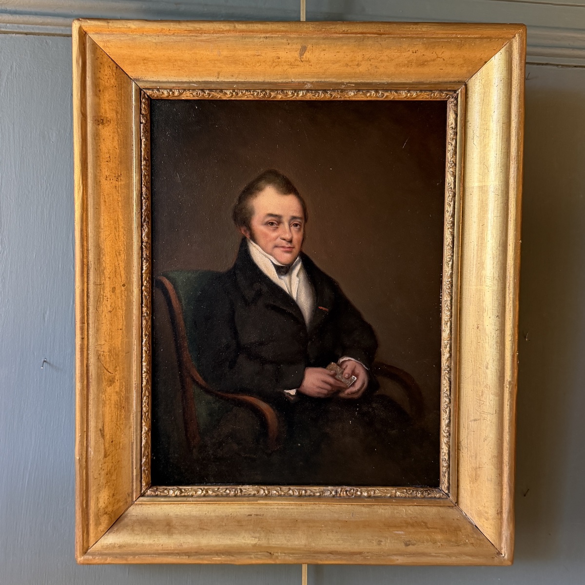 Portrait d'un bourgeois XIXème