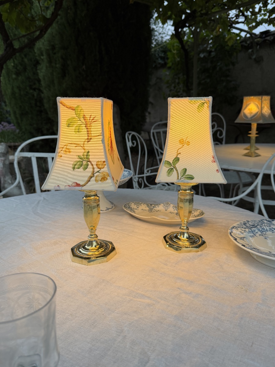 Paire de lampes de table sans fil, Hauteur 33 cm-photo-2