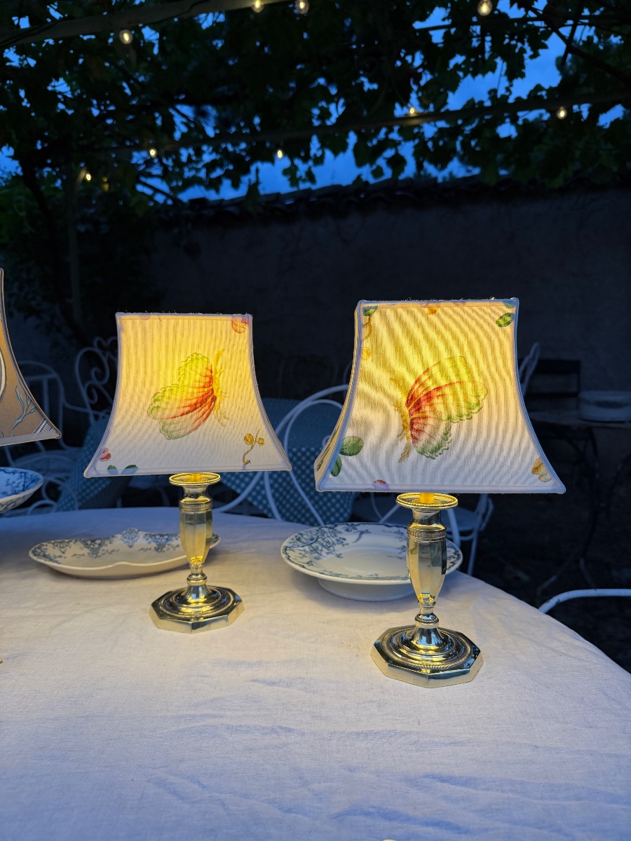 Paire de lampes de table sans fil, Hauteur 33 cm-photo-6