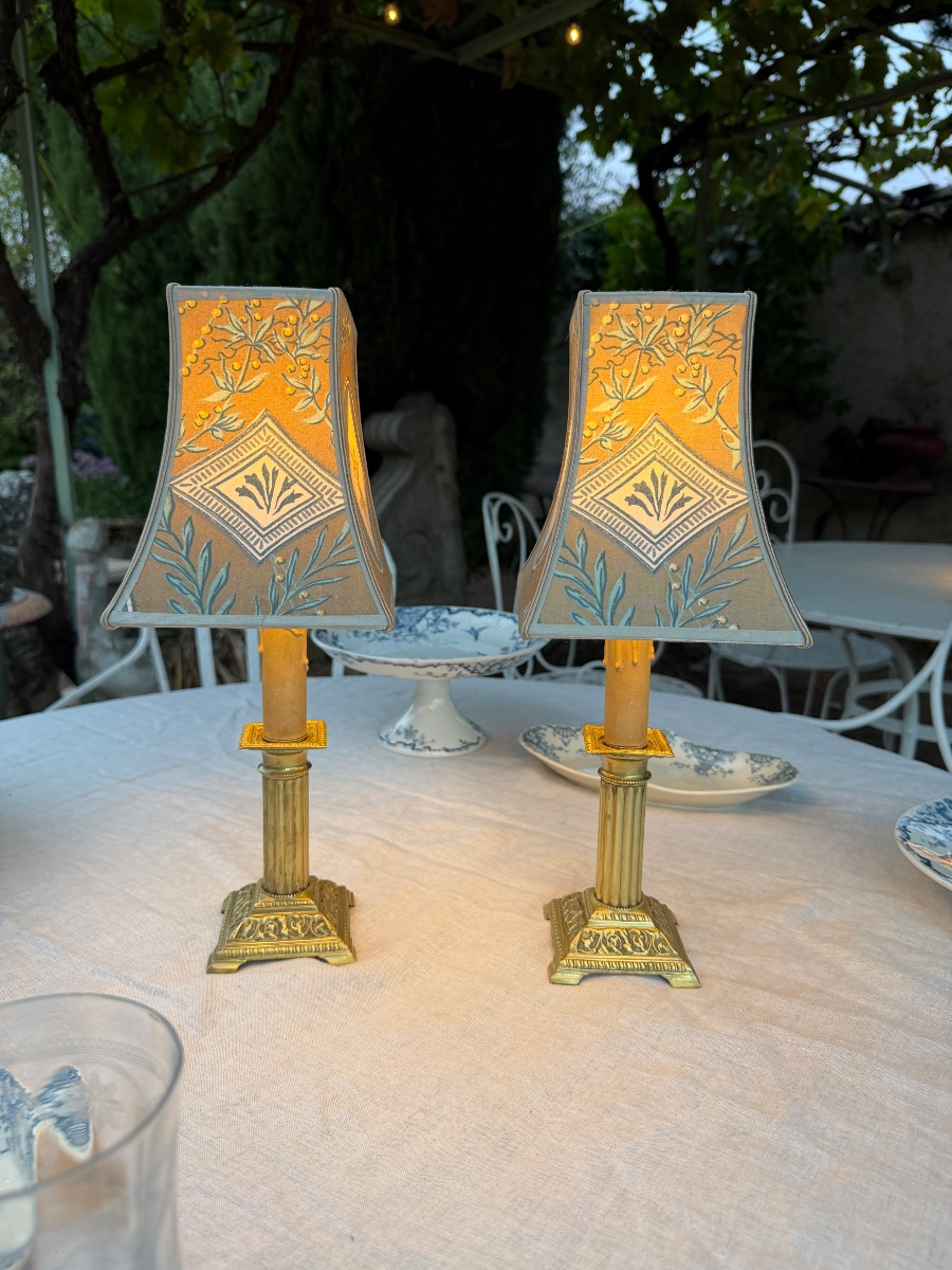 Paire de lampes de table sans fil, Hauteur 36,5 cm-photo-2