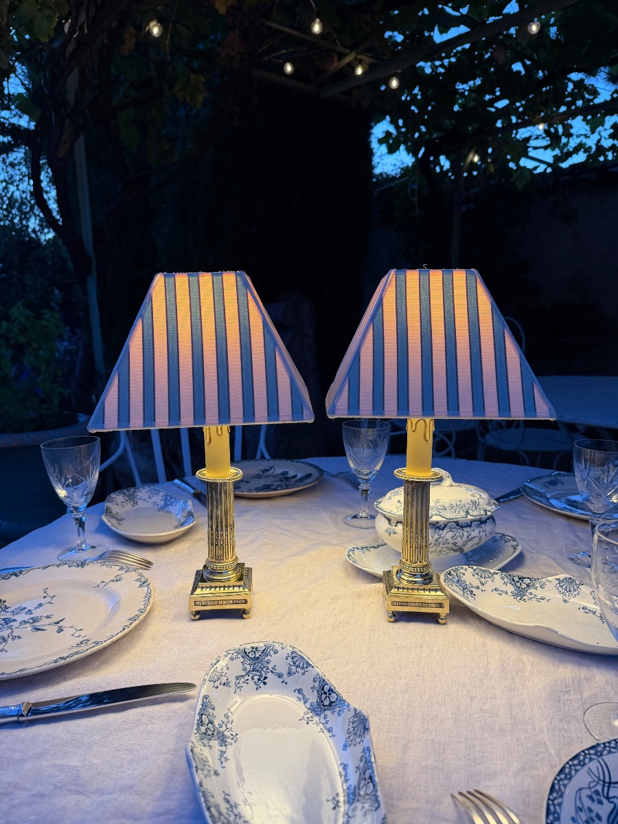 Paire de lampes sans fil, hauteur 36,5 cm-photo-2