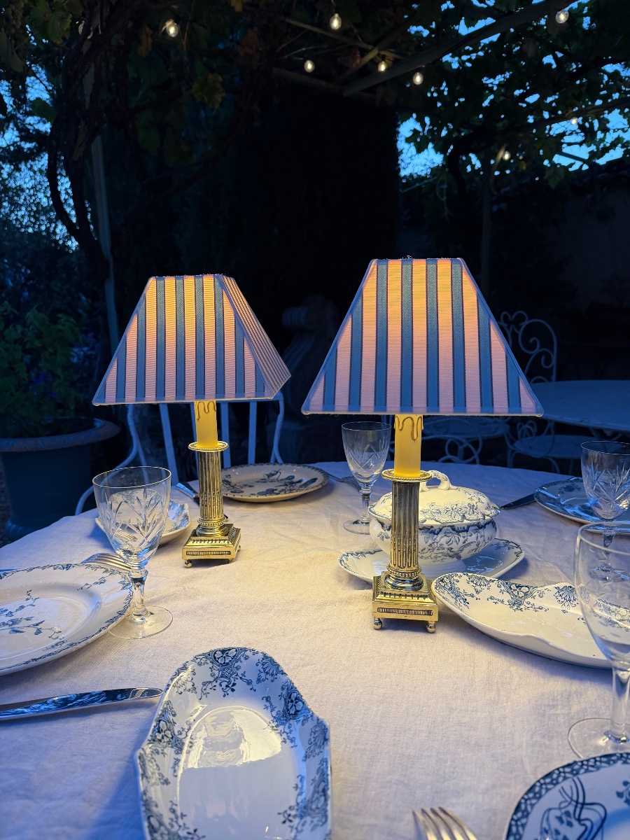 Paire de lampes sans fil, hauteur 36,5 cm-photo-3