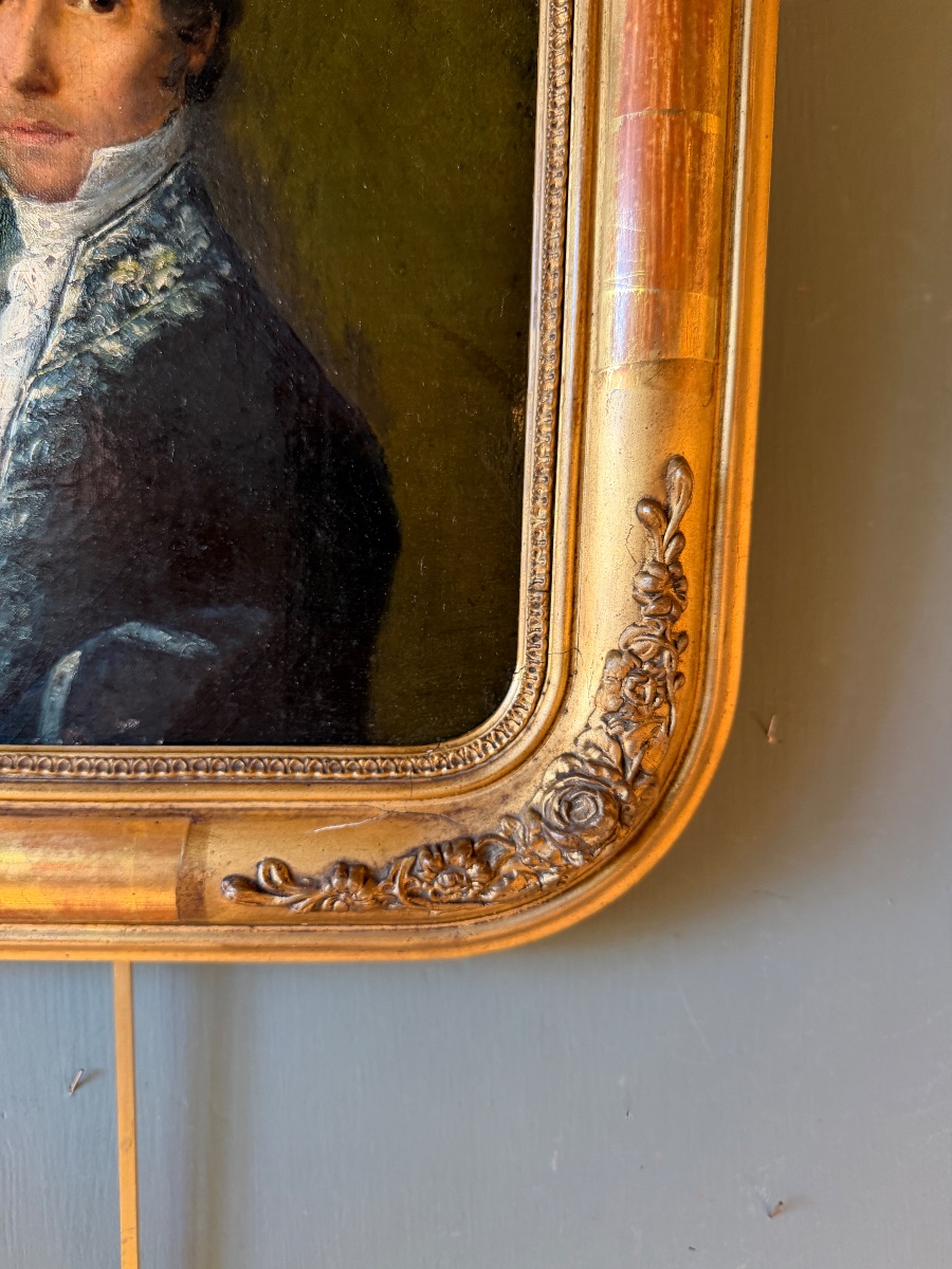 Portrait Of An Elegant Young Man From The 19th Century-photo-1