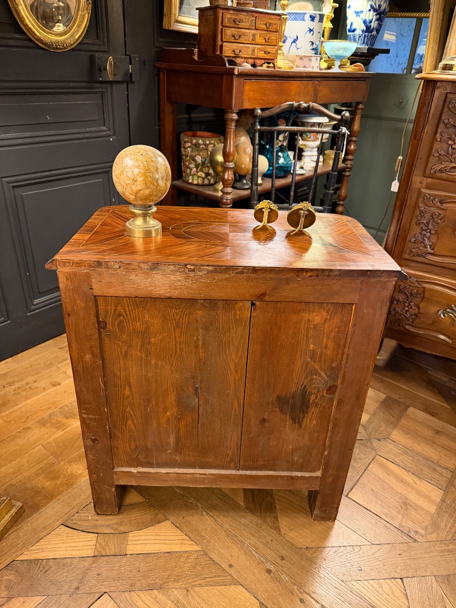 Marquetry Chest Of Drawers-photo-4