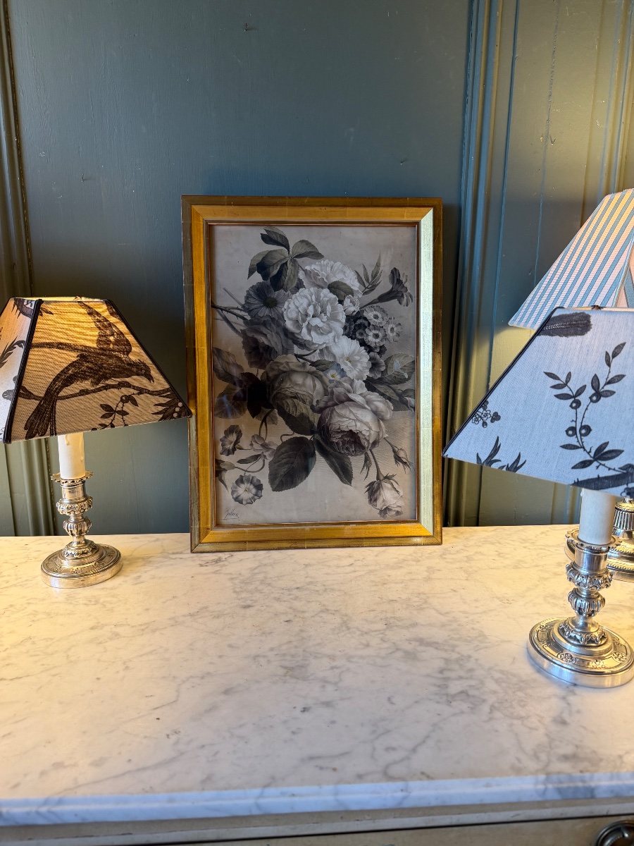 Botanical Flowers, Lithograph By Bernard-romain Julien-photo-5