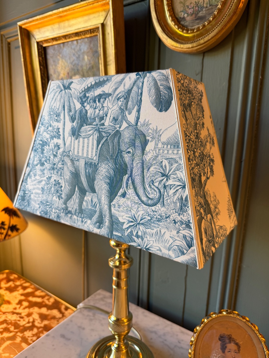 Bronze Lamp, 49.5 Cm Tall-photo-5