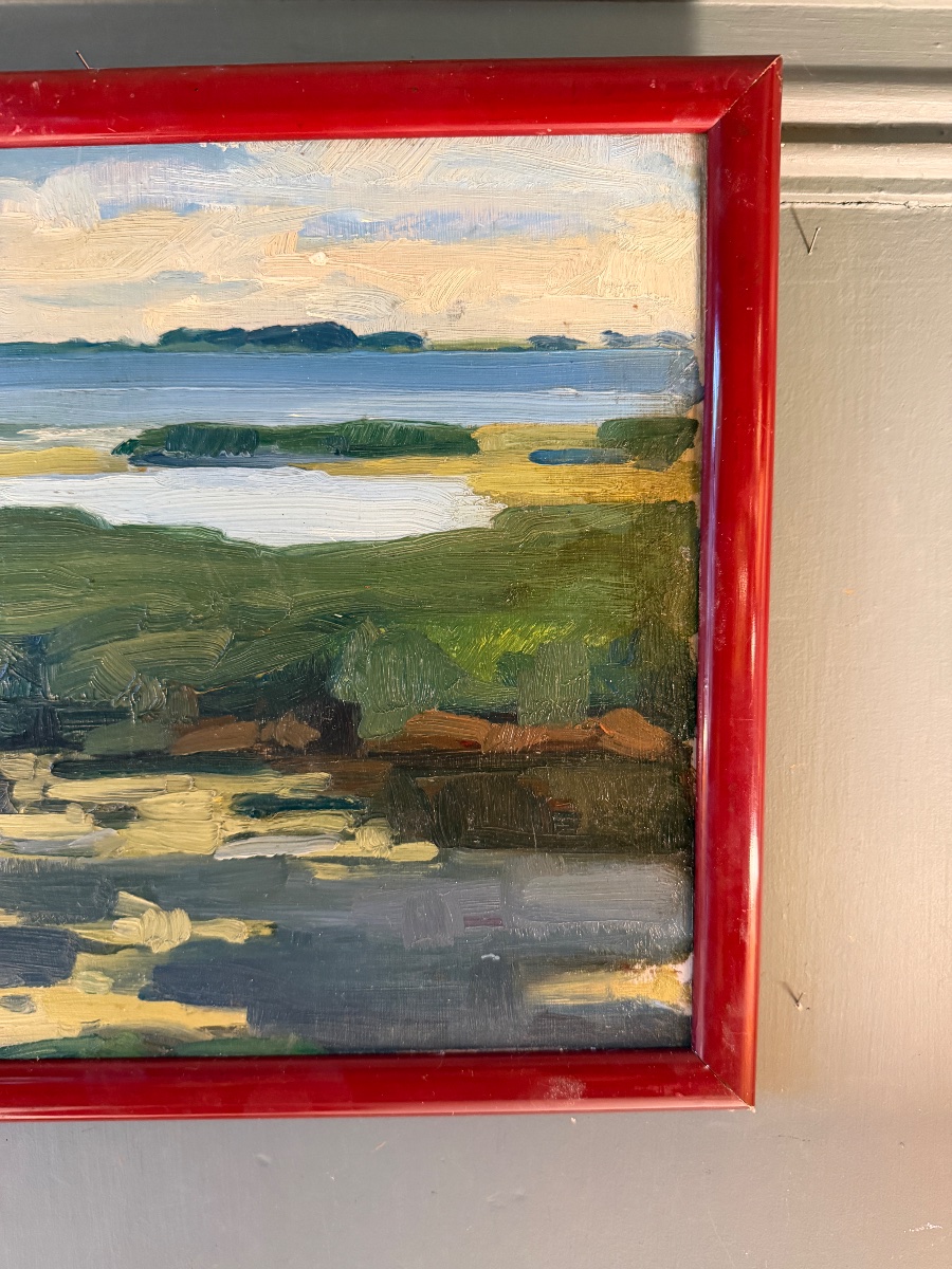 Pair Of Landscapes By Ferrier-jourdain, Dated 1926-photo-2