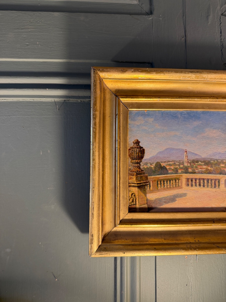 Petit tableau début XXème-photo-2