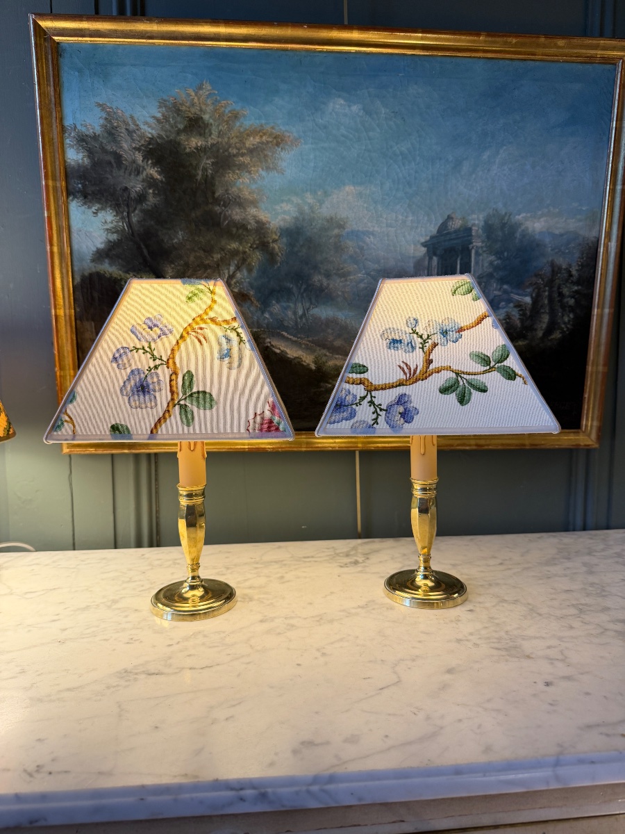Paire de lampes sans fil, Hauteur 31,5 cm-photo-3