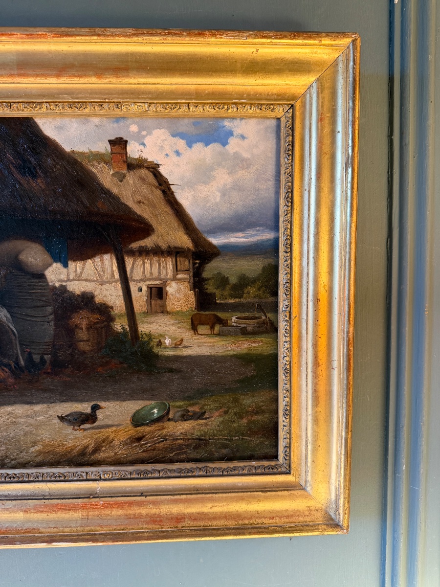 19th-century Landscape With A Busy Farm -photo-3