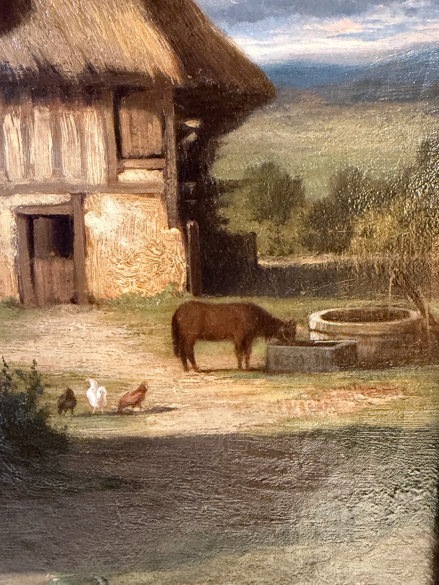 19th-century Landscape With A Busy Farm -photo-5