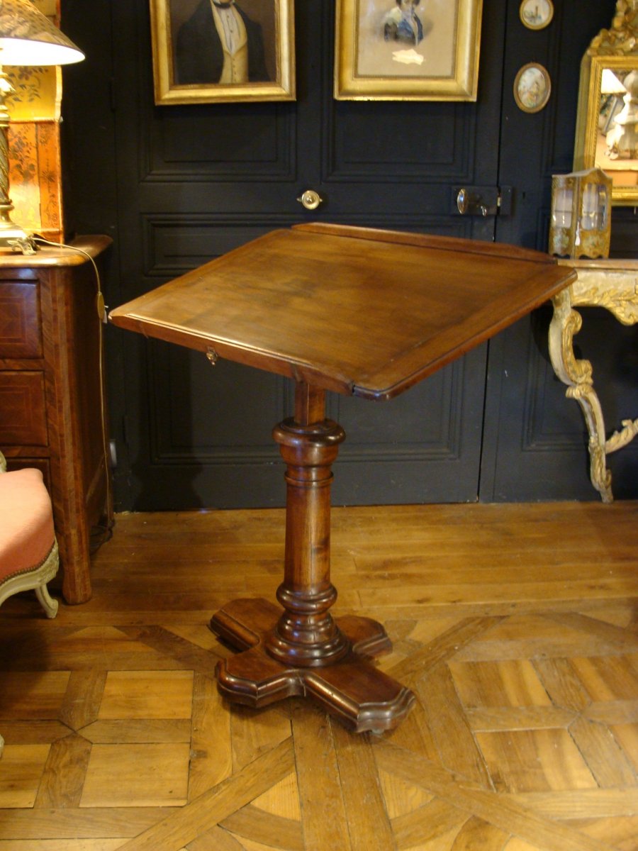 Table In Solid Walnut Multifunction-photo-3