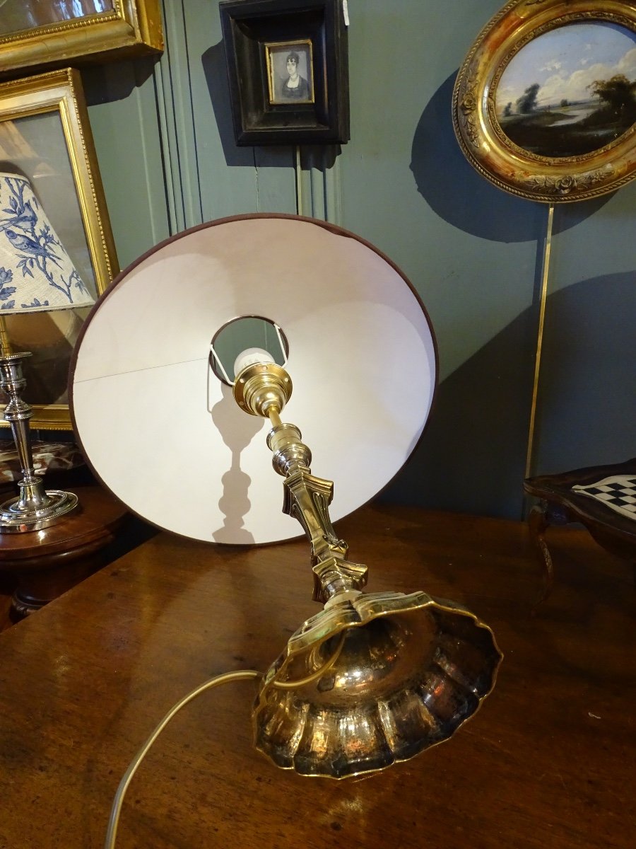 Paire De Lampes En Bronze Style Louis XV-photo-6