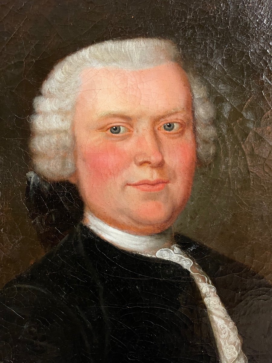Portrait d'Un Aristocrate XVIIIème-photo-4