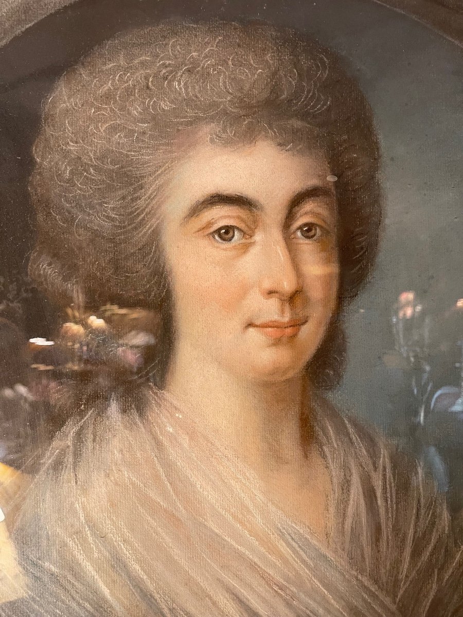 Portrait Of Woman, Pastel XVIII-photo-1