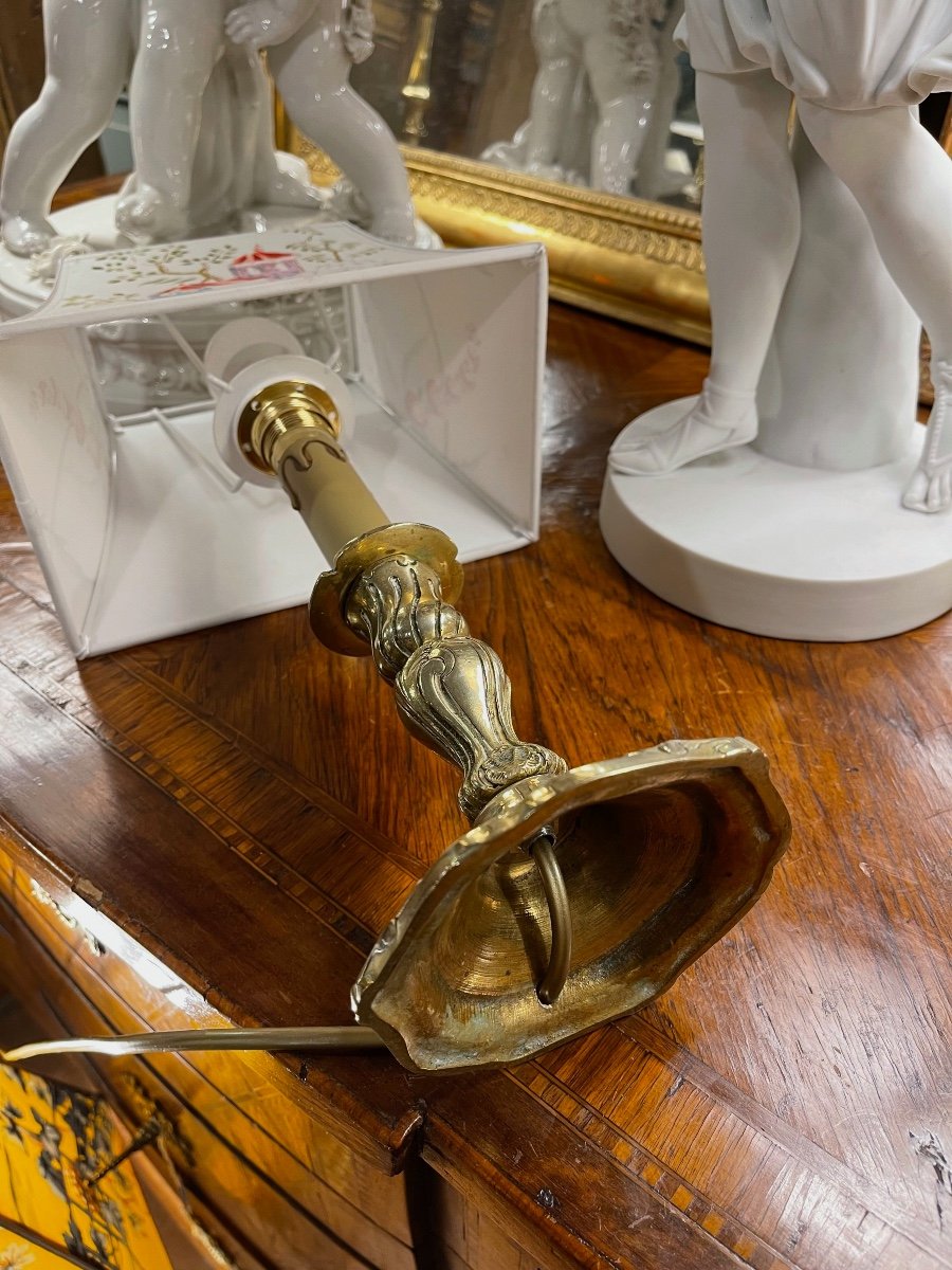 Lampe En Bronze Style Louis XV-photo-4