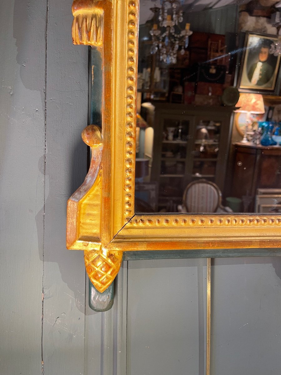 Pediment Mirror Louis XVI Style-photo-4