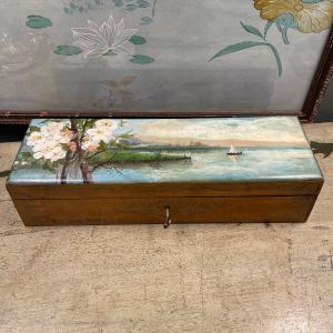 Glove Box In Painted Wood 