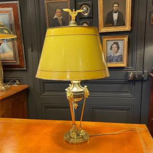Large Hot Water Bottle Lamp Early 20th Century