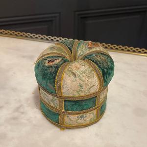 Small 18th Century Fabric Box