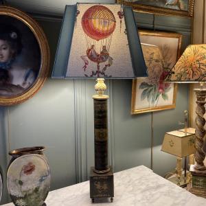 19th Century Carcel Lamp, Height 76 Cm