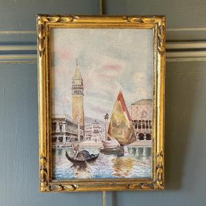 Le Campanile, Venise, Aquarelle