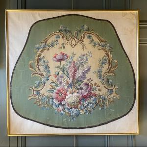 Grand carton de tapisserie d'Aubusson n°4, 87.5 cm x 92.5 cm