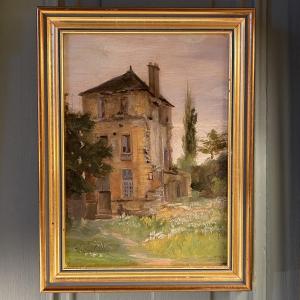 The House In Sucy-en-brie, Landscape Dated 1892