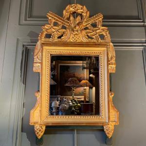 Miroir à Fronton Style Louis XVI