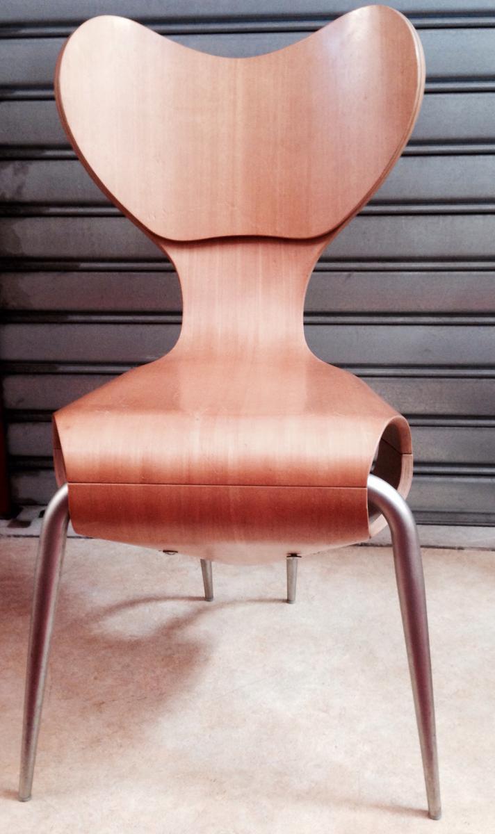 Chairs Empry 1993 (1 Pair)-photo-2