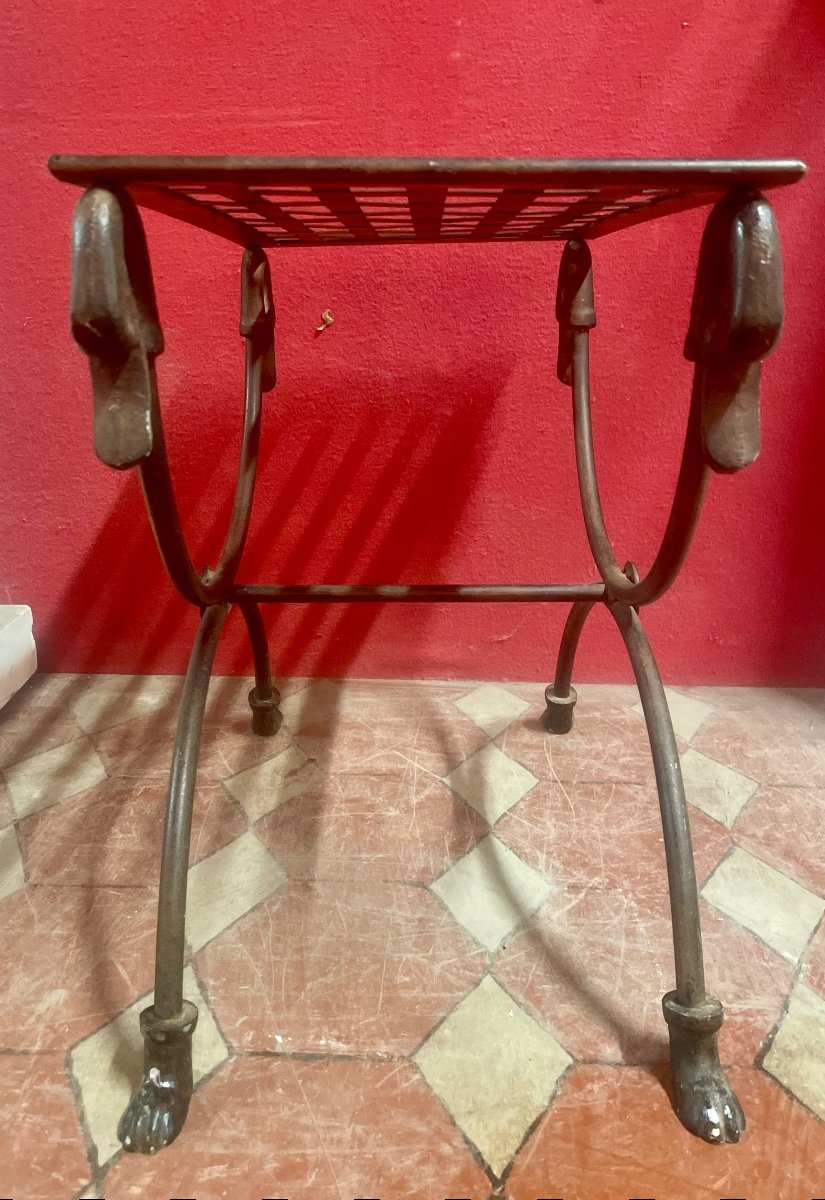 Wrought Iron Stools -photo-3