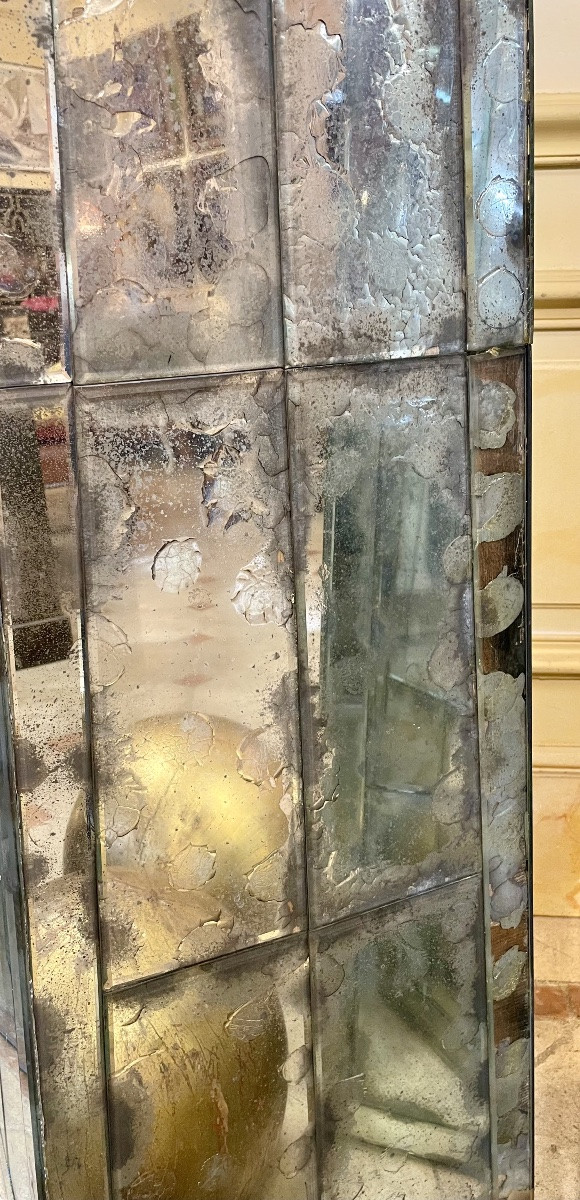 Obélisques en miroirs au mercure -photo-3
