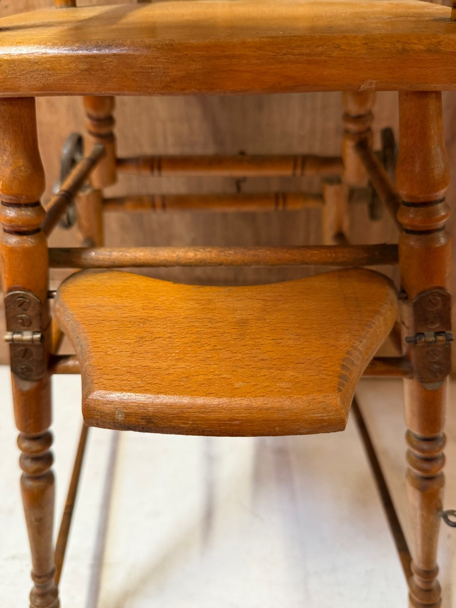 Chaise haute de poupée -photo-1