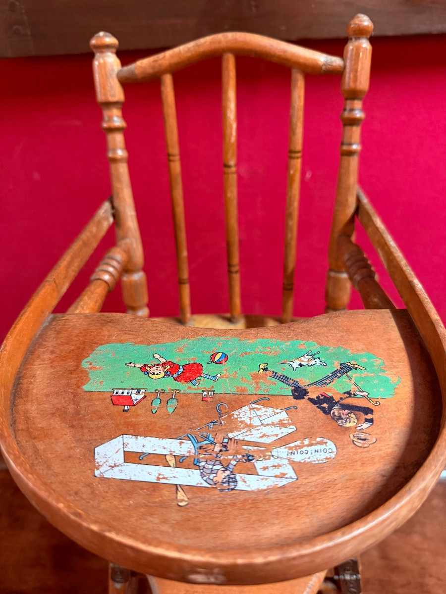 Chaise haute de poupée -photo-5