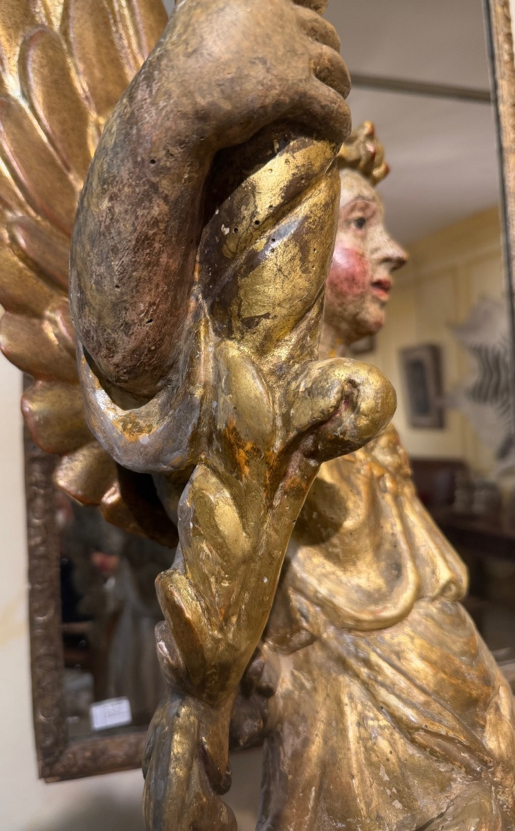 Ange porteur de torchère-photo-1