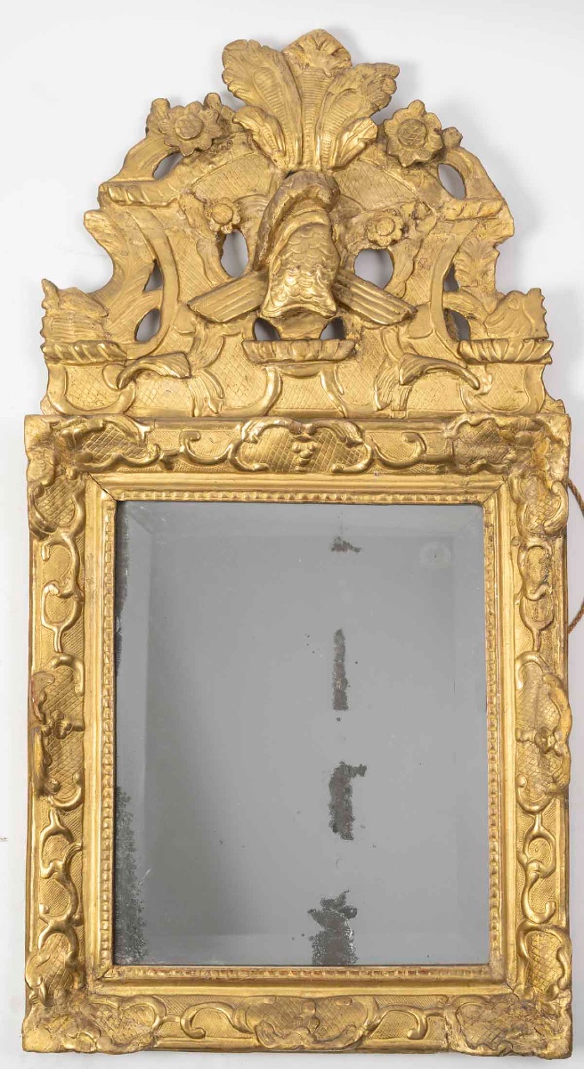 Miroir transition Louis XV Louis XVI 