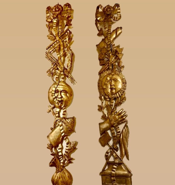 Bois dorés (1 paires)-photo-4