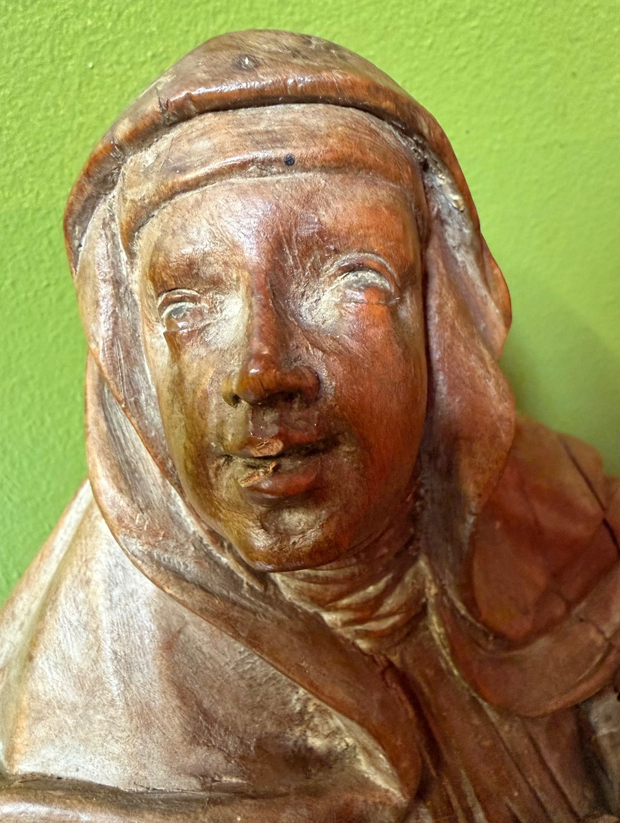 Sainte Femme habillée d’une Guimpe-photo-4