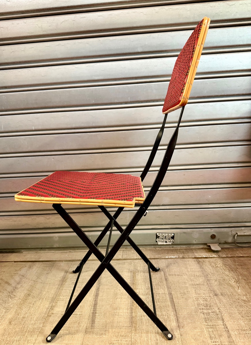 Chaises pliantes tuilerie (1 paires)-photo-2