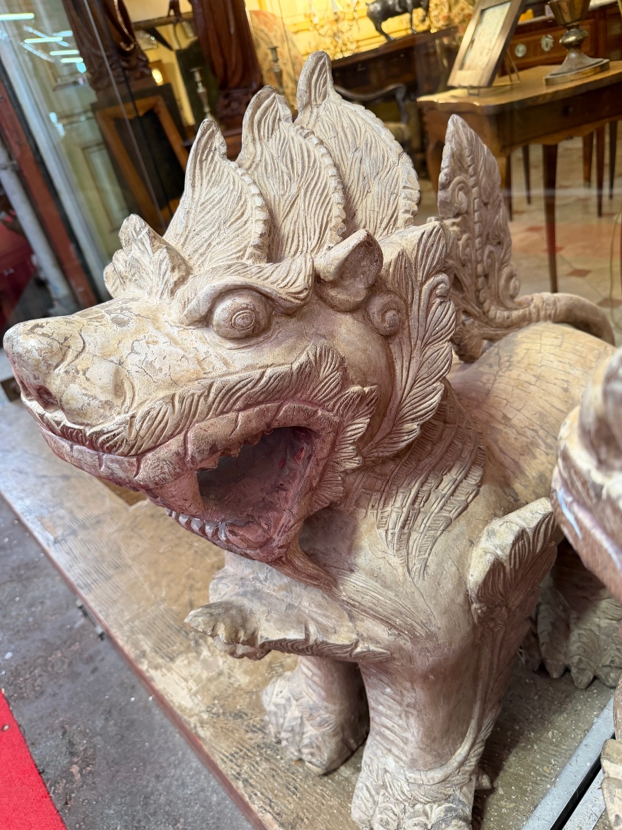 Chiens de Fô chinois (1 paire)-photo-3