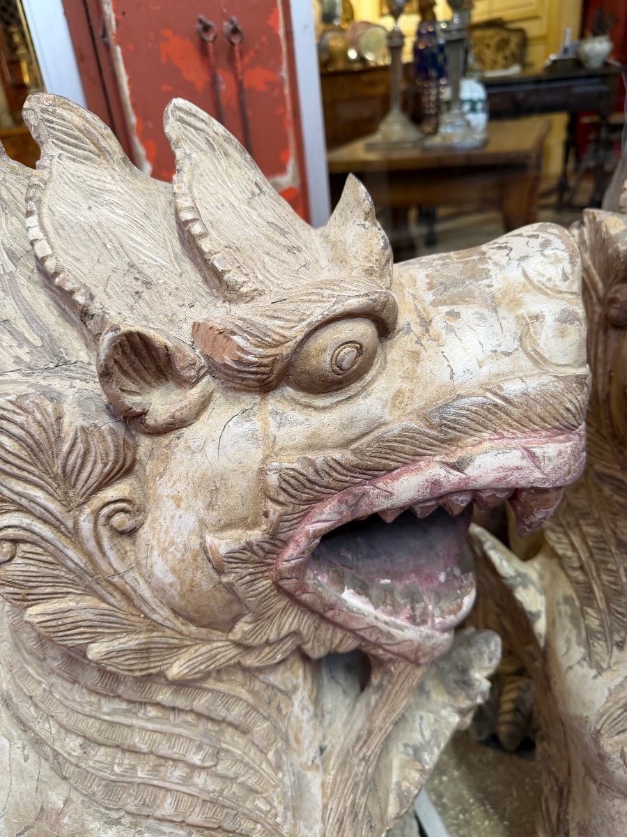 Chiens de Fô chinois (1 paire)-photo-4